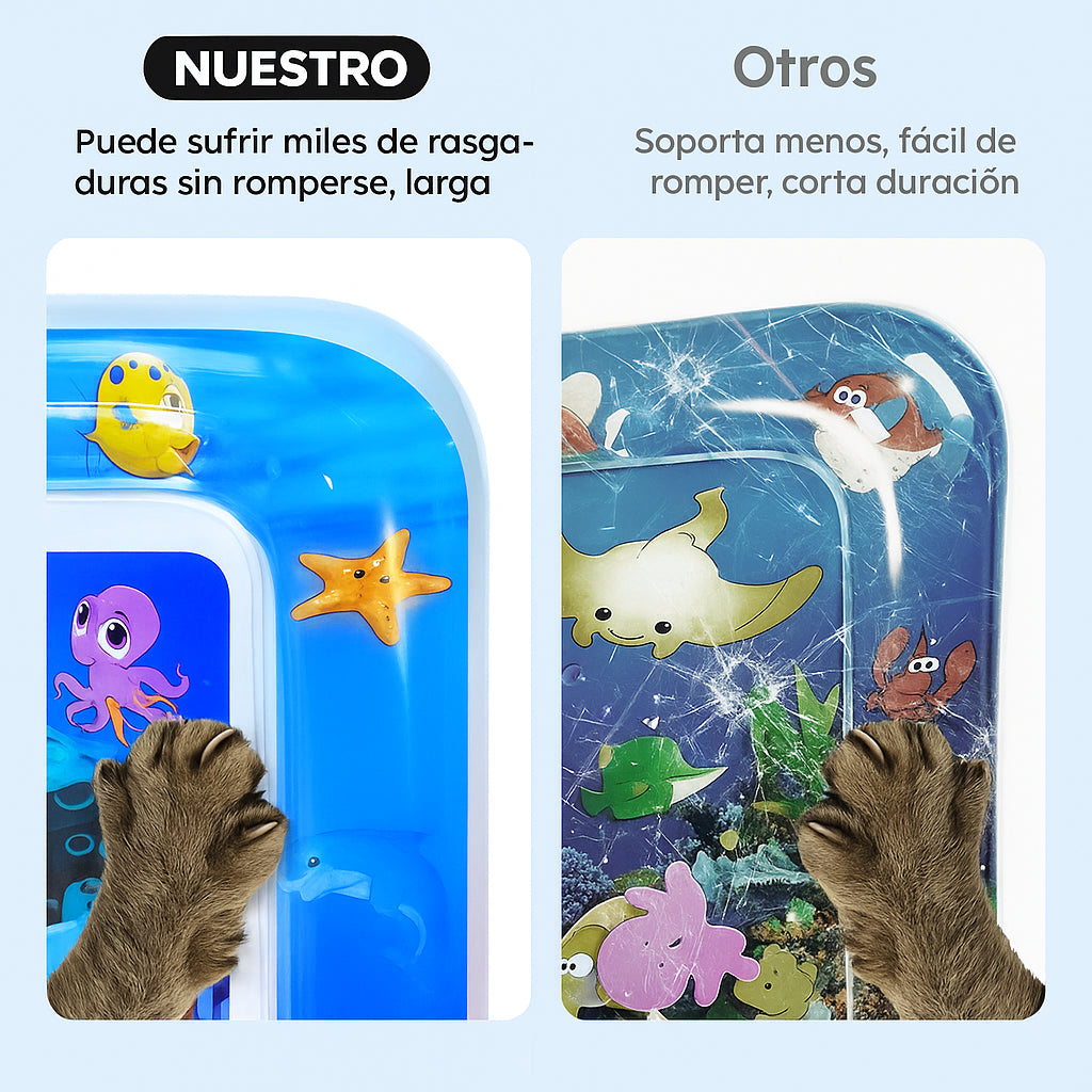 MichiPad® — Tapete interactivo con agua para gatos 🐾 | 50% OFF + Envío GRATIS