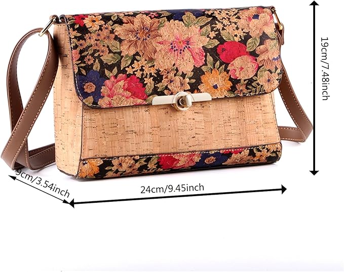 Bolso en Corcho Portugués + GRATIS Billetera