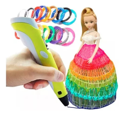 Lapiz 3D Diversión Continua