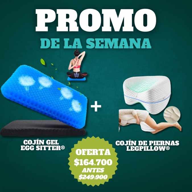Cojín Gel Para Silla  Egg Sitter® ✅