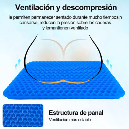 Cojín Gel Para Silla  Egg Sitter® ✅