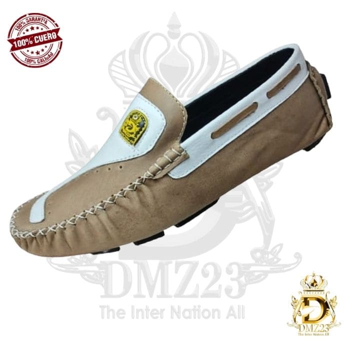 Mocasin 100% CUERO ARTESANAL DMZ 23®+PERFUME