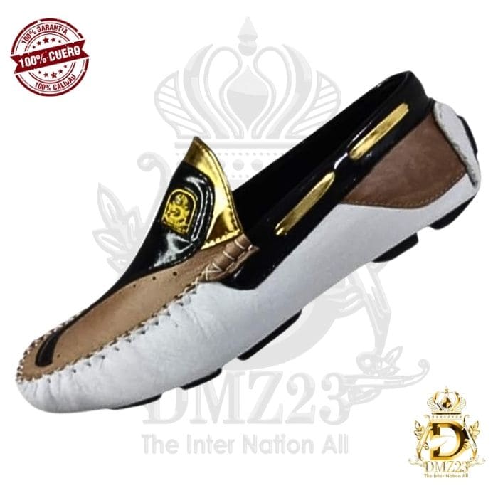 Mocasin 100% CUERO ARTESANAL DMZ 23®+PERFUME
