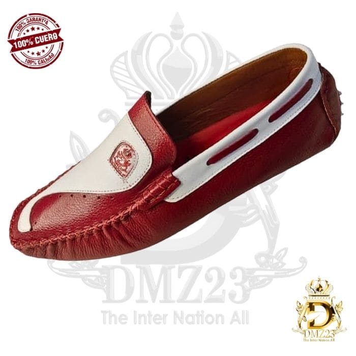 Mocasin 100% CUERO ARTESANAL DMZ 23®+PERFUME