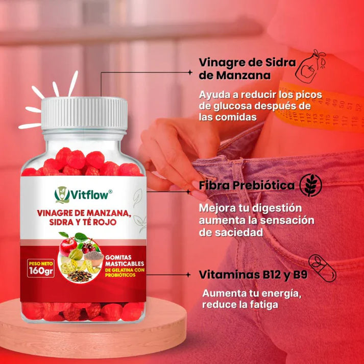 Gomitas de Vinagre de Manzana- Cambia tu cuerpo por completo 🍎